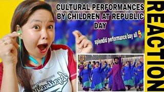 Cultural Performances by Children at Republic day | FILIPINO REACTION
