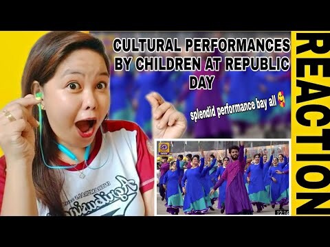 Cultural Performances by Children at Republic day | FILIPINO REACTION