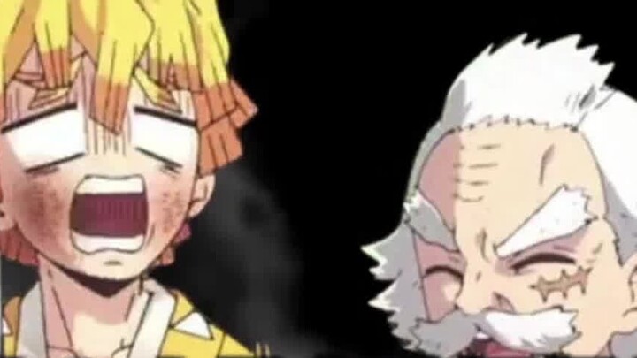 [ Kimetsu no Yaiba ] Bagaimana jika kakek Zenitsu menjadi hantu (Bahasa Jepang + subtitle bahasa Man