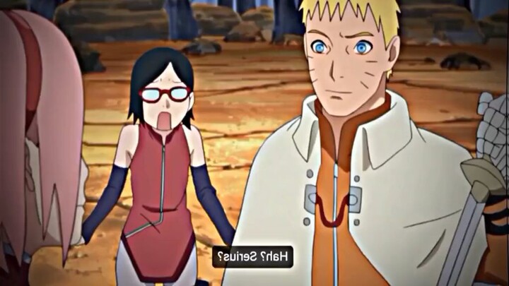 Sarada binggung 😮