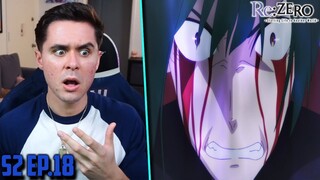 "THE TRIAL GOES ON" Re:Zero Season 2 Episode 18 Live Reaction!