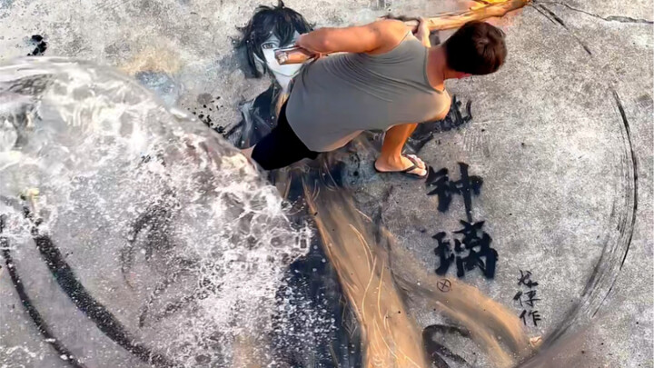 Kalau fotografer lupa nyalain tombol, berarti lukisanku jadi sia-sia.