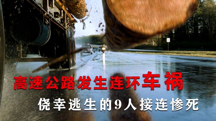 A chain-reaction crash on the highway leaves only a few survivors, who are then killed off one by on