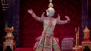 Cảnh đầu tiên của "Trận chiến Miyaravana" trong bộ phim truyền hình Hoàng gia Kong "Ramayana" của Th