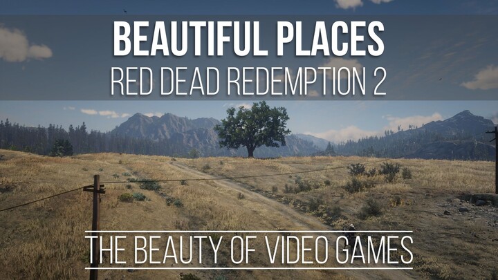 Beautiful Places: Red Dead Redemption 2 | The Beauty of Video Games