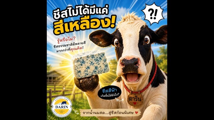 ชีสทุกก้อนต้องสีเหลืองจริงไหม? #gooddairyfarm #กู๊ดแดรี่ฟาร์ม