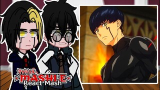 Divine Visionary React to Mash | Gacha React | Mashle: Magic and Muscles | Tiktok