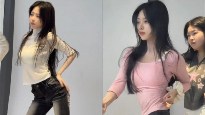 The senior girls in the dance club really are top-tier—such a great figure!