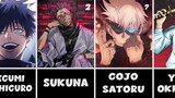 Top 25 Strongest Jujutsu Kaisen Characters