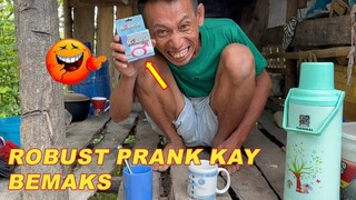 Robust Prank Kay Bemaks🤣Grabi Nato Nadali pa si Borloloy🤣Watch till the end🤣Bemaks tv