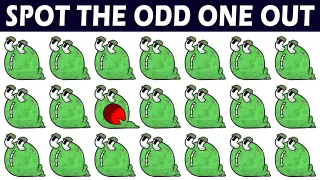Can you Spot the Odd One Out #12 | Spot the Difference Garten of Banban Vs Alphabet Lore Quiz