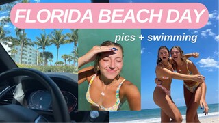 Florida beach day vlog with friends :)