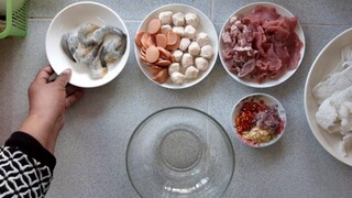 Món xưa.bánh hỏi  bách  hoa bánh hỏi dồn rụng rất ngon. Bếp cô tư tập 140.
