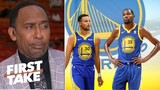 FIRST TAKE | Stephen A. explains why Kevin Durant could be recruited back to the Warriors by Curry