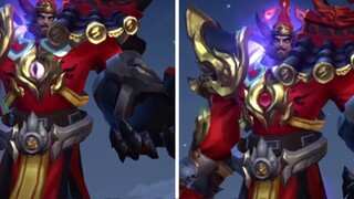 The appearance animations of three skins have been adjusted, and the eyeballs of Zhong Kui have been