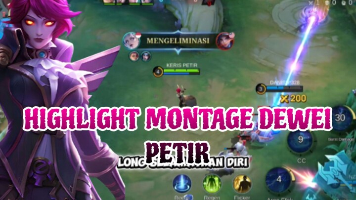 HIGHLIGHT MONTAGE DEWI PETIR