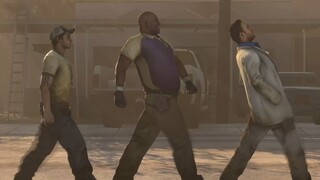 【عودة إلى جزيرة الذهب والفضة】لي فوشي يمشي، لكن في لعبة Left 4 Dead 2