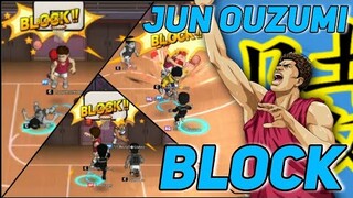 Jun Ouzumi Block Highlights | SLAM DUNK