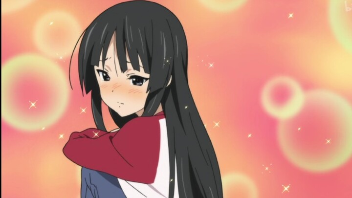 It's not Mio that's wrong, it's the blue and white bowl