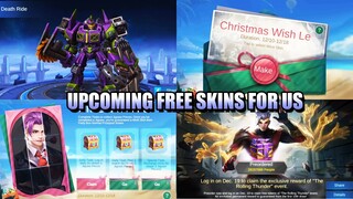 IT'S ANOTHER FREE SKIN EVENT - CHRISTMAS WISH AND DEATH RIDE -MLBB