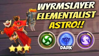 CRAZY DAMAGE !! CLAUDE ASTRO WYRMSLAYER ELEMENTALIST !! MAGIC CHESS MOBILE LEGENDS
