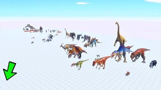 All Units Race. Animal Revolt Battle Simulator