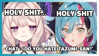 Enna and Kyo When Someone Asked if They Hate Tazumi-san [Nijisanji EN Vtuber Clip]