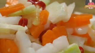 DƯA GÓP - Thiếu món này là nhiều món chính mất ngon _ Cùng Cháu Vào Bếp