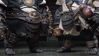 Domineering meteor fist! Artisan Alliance Furui Planet Panda Brothers Yin Yang Pharmacist Yin & Boxe