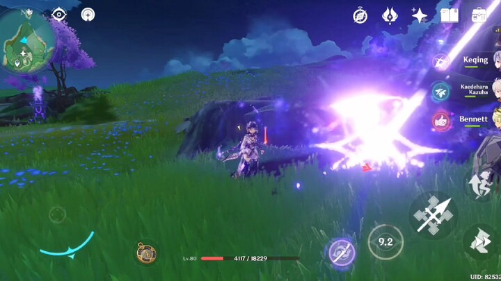 bảo keqing yếu đi,keqing chưa tốt nghiệp đây