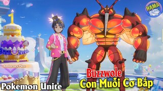 Pokemon UNITE - Buzzwole Con Muỗi 8 Múi Cơ Bụng Bắp Tay To Như Bắp Đùi