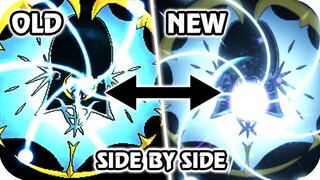 Pokémon Sword & Shield : All Legendary Moves Comparison (Side by Side)