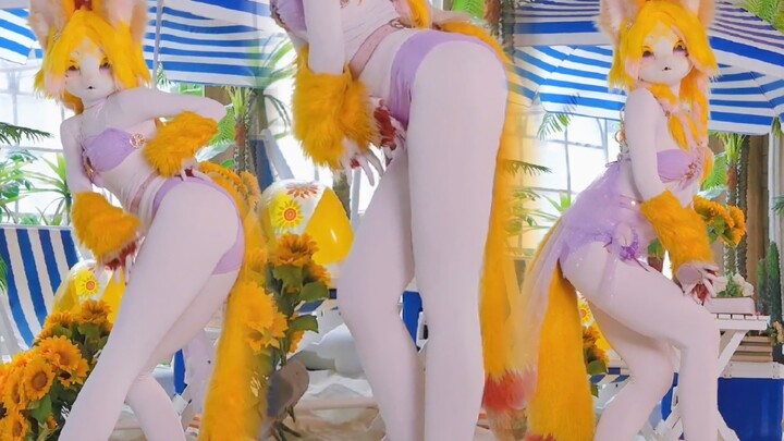 Beach! Bikinis! Catgirls!! AOA - Short Skirts