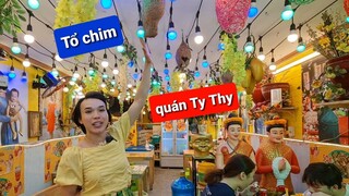 Bí ẩn: Tổ chim xuất hiện trong quán gỏi đu đủ Ty Thy - Ẩm thực Cha Rồng