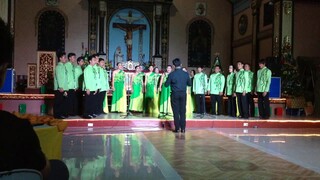 Iriga City Singing Ambassadors(Alleluia by: hans Leo Hassler .Editted and arrange by: Robert N, Hin)