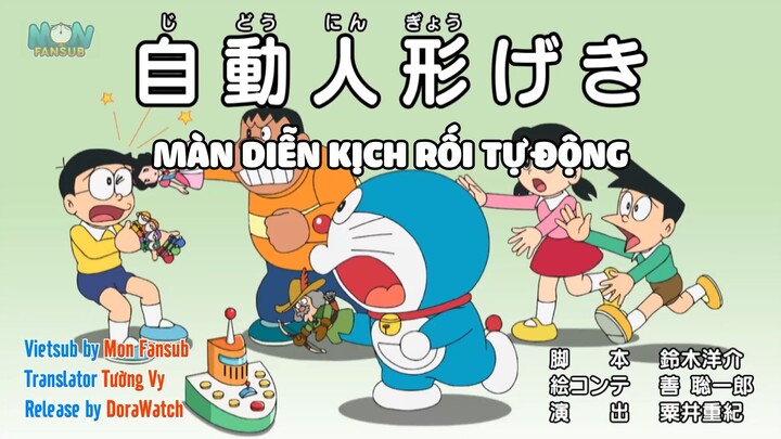 Doraemon - Tập 836: Màn diễn kịch rối tự động - Muỗng nếm thử hương vị