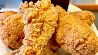 Gà chiên giòn_Cách làm gà chiên giòn ngon như KFC_Bếp Hoa