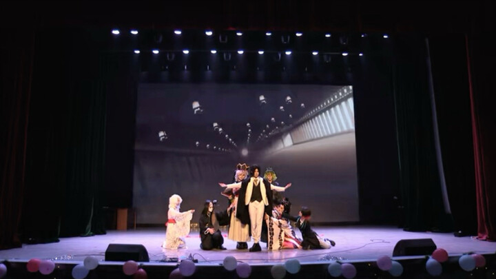 Trong đêm hội trường học mà diễn “Kimetsu”! (Nhưng là phiên bản quỷ)