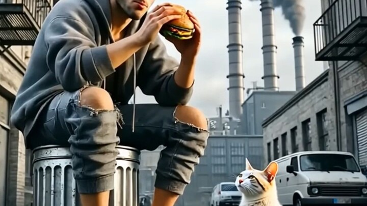 What did the kitten do wrong? It was just hungry!