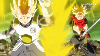 ドラゴンボール | ジレンとヒットを支えるベジータとトランクスが混沌とした空間に閉じ込められる