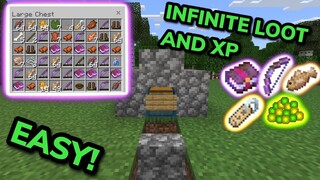 EASIEST 1.18 AUTOMATIC FISH FARM TUTORIAL in Minecraft Bedrock (MCPE/Xbox/PS4/Nintendo Switch/PC)