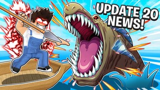 UPDATE 20 WILL HAVE NEW SEABEASTS! *Update Date?* Roblox Blox Fruits