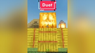 😱 minecraft duet foryou