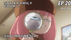 SPY X FAMILY Episode 20 Sub Indonesia Full (Reaction + Review)