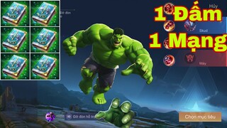 LIÊN QUÂN : Sẽ Ra Sao Nếu Skud Lên Full Sách Thánh - Hóa Hulk Nổi Giận 1 Đấm Có 1 Mạng