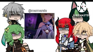 Sumeru react to Aether (Ships/Angst) {RollsYi}