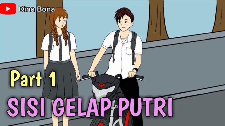 SISI GELAP PUTRI - Kartun Lucu - Animasi Lucu | Animasi Sekolah