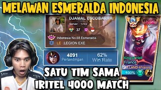 MELAWAN ESMERALDA INDONESIA | SATU TIM SAMA IRITEL 4000 MATCH