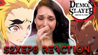 Demon Slayer: Kimetsu No Yaiba Season 2 Episode 8 REACTION