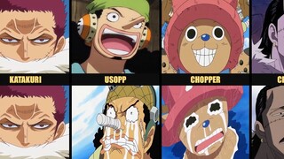 One Piece Characters Depression Comparison